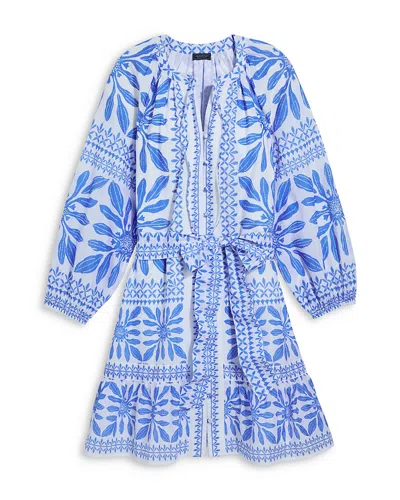 Vineyard Vines Lucy Mini Dress In Blue