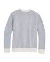 Vineyard Vines Marine Merino Wool Blend Sweater In Marshmallow