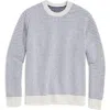 Vineyard Vines Marine Merino Wool Blend Sweater In Marshmallow