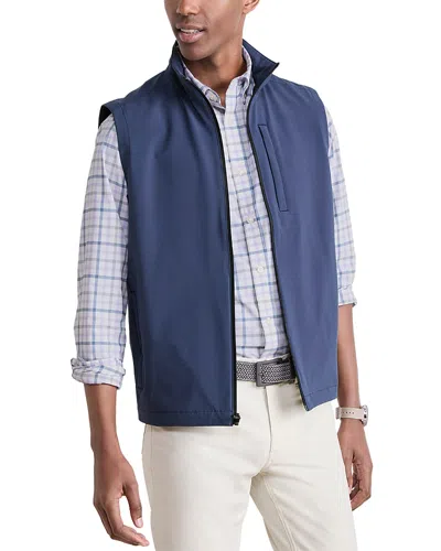 Vineyard Vines Mariner Soft Shell Vest In Blue