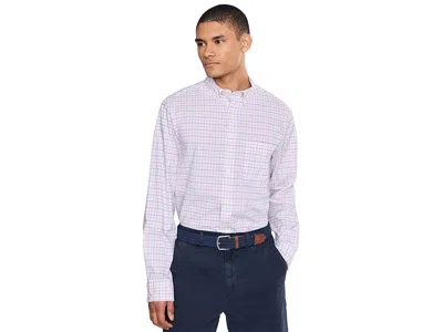 Vineyard Vines Morada Bay Tattersall Performance Cotton Shirt In Blue