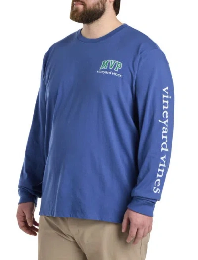 Vineyard Vines Mvp Long-sleeve T-shirt In Moonshine