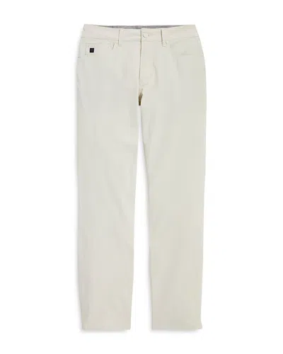 Vineyard Vines On The Go Canvas Five Pocket Pants In Stone