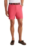 Vineyard Vines On-the-go Water Repellent Shorts In Red