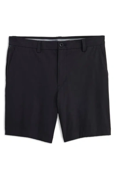 Vineyard Vines On-the-go Water Repellent Shorts In Black