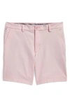 Vineyard Vines 7 On The Go Shorts In Flamingo