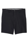 Vineyard Vines On-the-go Water Repellent Shorts In Jet Black