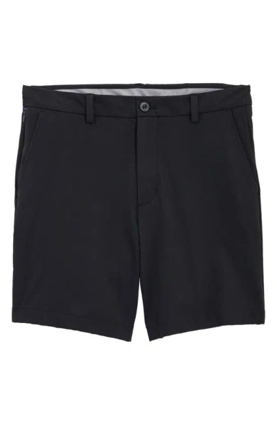 Vineyard Vines On-the-go Water Repellent Shorts In Jet Black