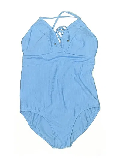 Pre-owned Vineyard Vines One Piece Swimsuit In Blue