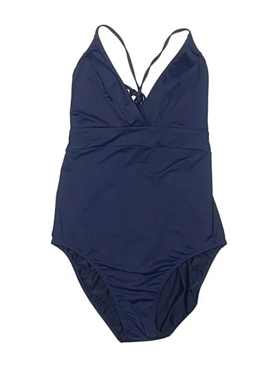 Pre-owned Vineyard Vines One Piece Swimsuit In Blue
