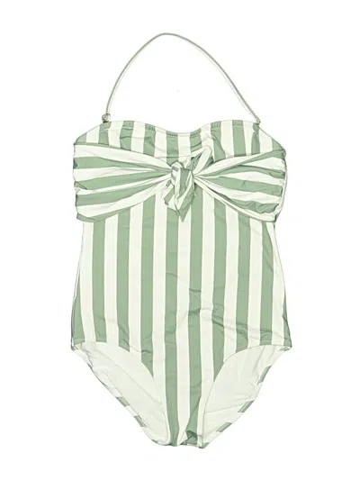 Pre-owned Vineyard Vines One Piece Swimsuit In Green
