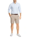 Vineyard Vines Otg Regular Fit 9 Inch Performance Fabric Shorts In Khaki