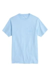 Vineyard Vines Outlined Surf Logo Short Sleeve Graphic T-shirt In Jake Blue