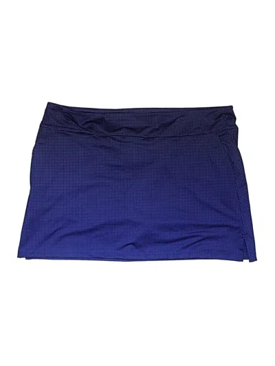 Pre-owned Vineyard Vines Performance Active Skort In Blue