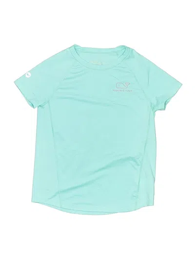 Pre-owned Vineyard Vines Performance Kids' Active T-shirt In Blue