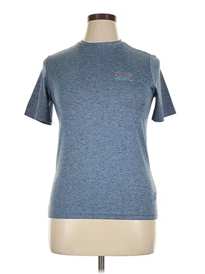Pre-owned Vineyard Vines Performance Active T-shirt In Blue
