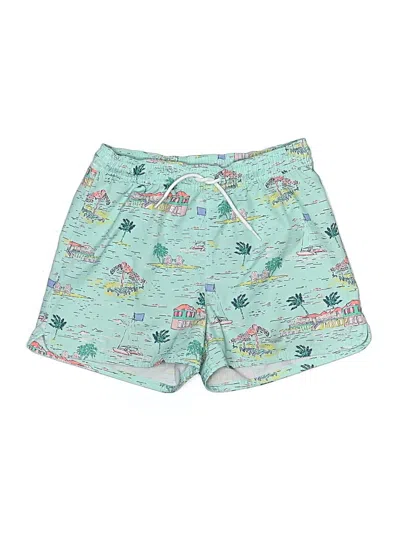 Pre-owned Vineyard Vines Performance Kids' Board Shorts In Green