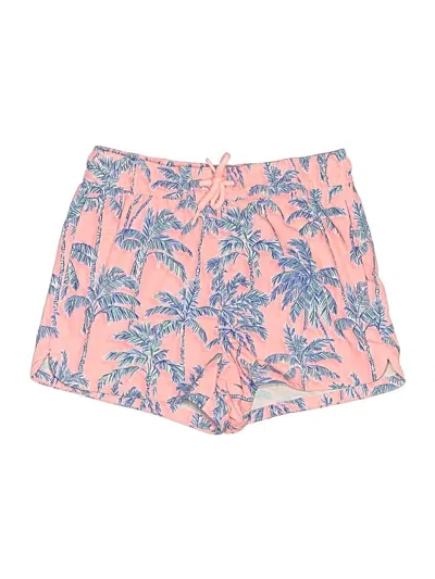 Pre-owned Vineyard Vines Performance Kids' Board Shorts In Pink