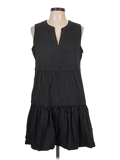 Pre-owned Vineyard Vines Performance Casual Dress In Black