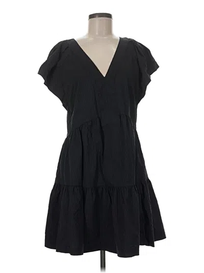 Pre-owned Vineyard Vines Performance Casual Dress In Black