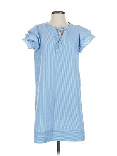 Pre-owned Vineyard Vines Performance Casual Dress In Blue