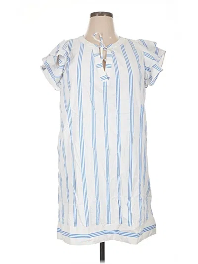 Pre-owned Vineyard Vines Performance Casual Dress In Blue