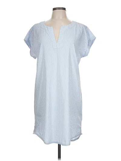 Pre-owned Vineyard Vines Performance Casual Dress In Blue