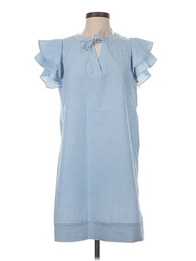 Pre-owned Vineyard Vines Performance Casual Dress In Blue