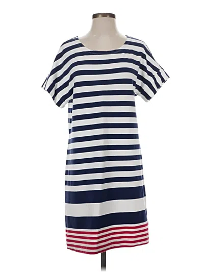 Pre-owned Vineyard Vines Performance Casual Dress In Blue