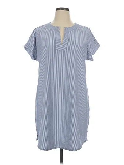 Pre-owned Vineyard Vines Performance Casual Dress In Blue