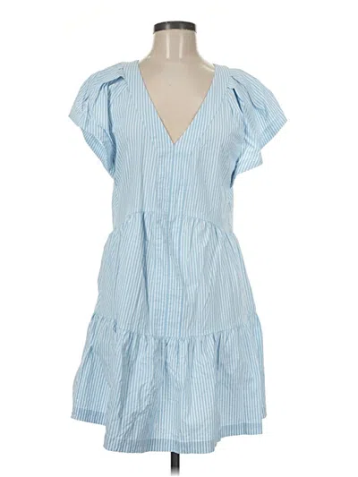 Pre-owned Vineyard Vines Performance Casual Dress In Blue