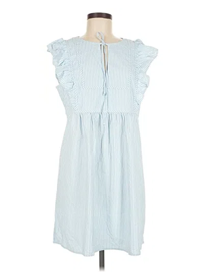 Pre-owned Vineyard Vines Performance Casual Dress In Blue