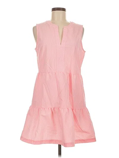 Pre-owned Vineyard Vines Performance Casual Dress In Pink
