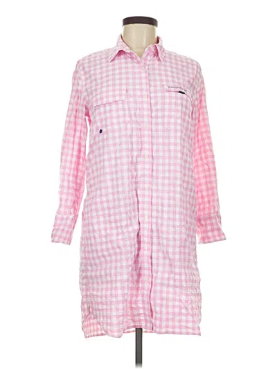 Pre-owned Vineyard Vines Performance Casual Dress In Pink