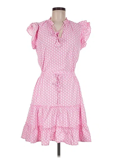 Pre-owned Vineyard Vines Performance Casual Dress In Pink