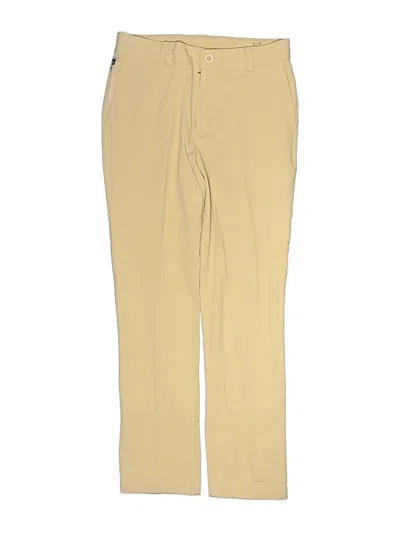 Pre-owned Vineyard Vines Performance Kids' Casual Pants In Tan