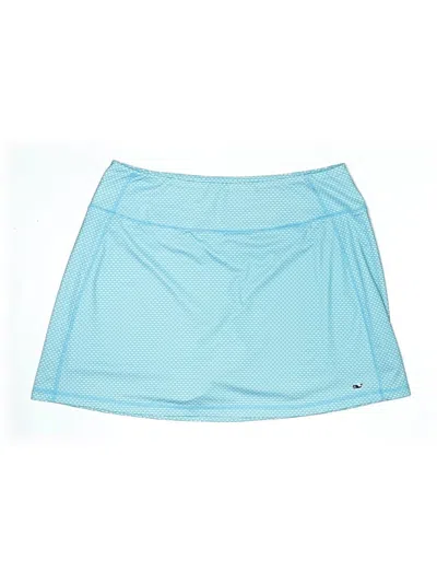 Pre-owned Vineyard Vines Performance Casual Skirt In Blue