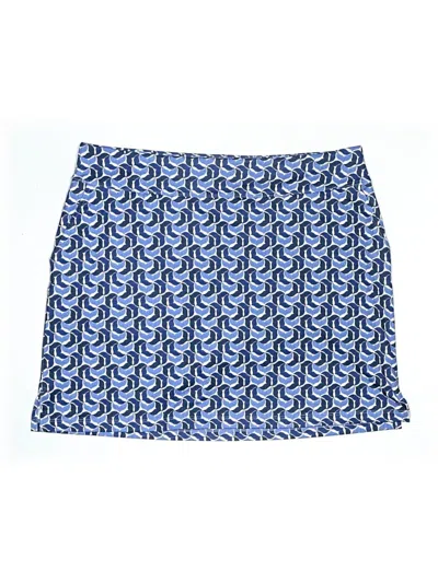Pre-owned Vineyard Vines Performance Casual Skirt In Blue