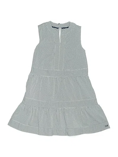 Pre-owned Vineyard Vines Performance Kids' Dress In Blue
