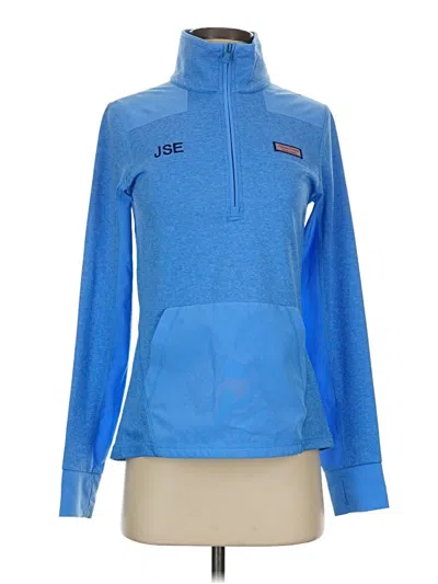 Pre-owned Vineyard Vines Performance Fleece Jacket In Blue
