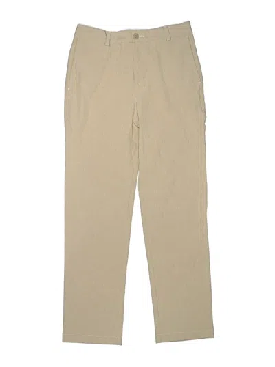 Pre-owned Vineyard Vines Performance Kids' Khaki Pant In Brown
