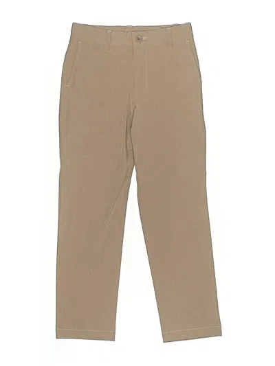 Pre-owned Vineyard Vines Performance Kids' Khaki Pant In Brown