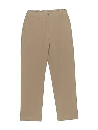 Pre-owned Vineyard Vines Performance Kids' Khaki Pant In Brown