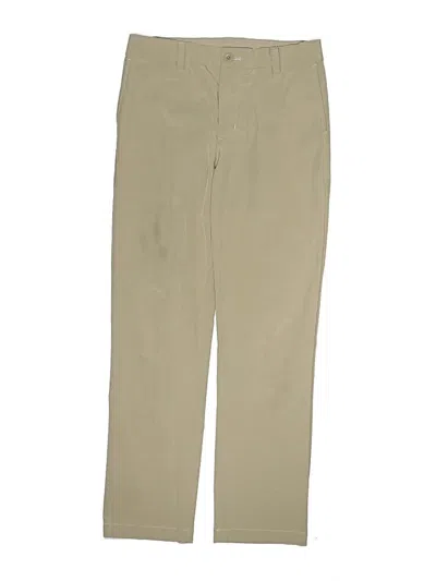 Pre-owned Vineyard Vines Performance Kids' Khaki Pant In Tan