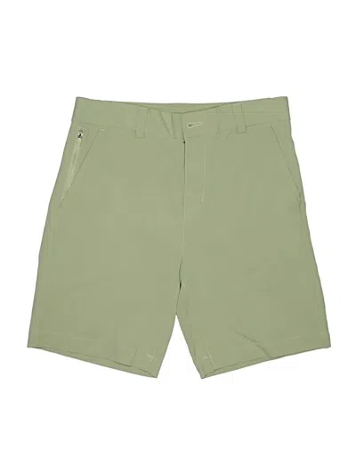 Pre-owned Vineyard Vines Performance Kids' Khaki Shorts In Green