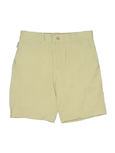 Pre-owned Vineyard Vines Performance Kids' Khaki Shorts In Yellow