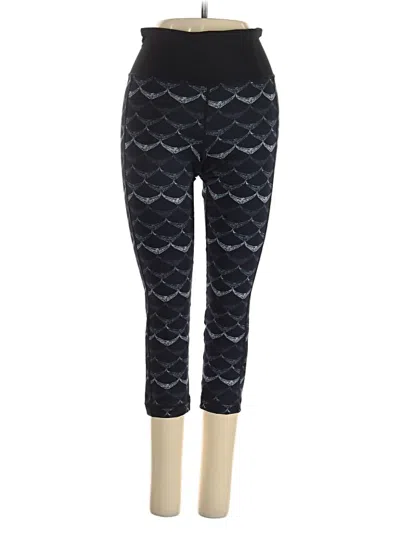 Pre-owned Vineyard Vines Performance Leggings In Black