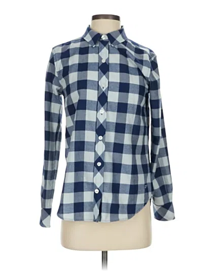 Pre-owned Vineyard Vines Performance Long Sleeve Button Down Shirt In Blue