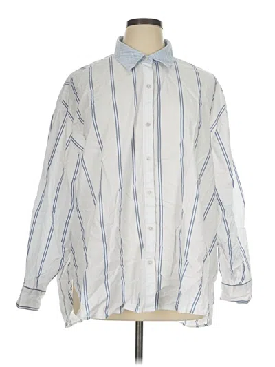 Pre-owned Vineyard Vines Performance Long Sleeve Button Down Shirt In Blue