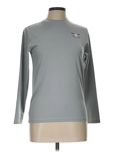 Pre-owned Vineyard Vines Performance Long Sleeve T-shirt In Gray